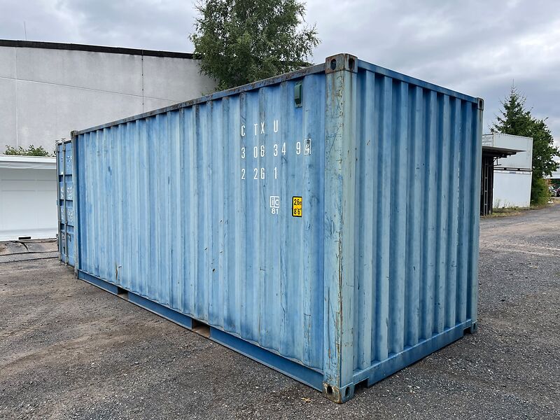 Aktionspreis Lagercontainer 20 Fuß | 2 Sterne