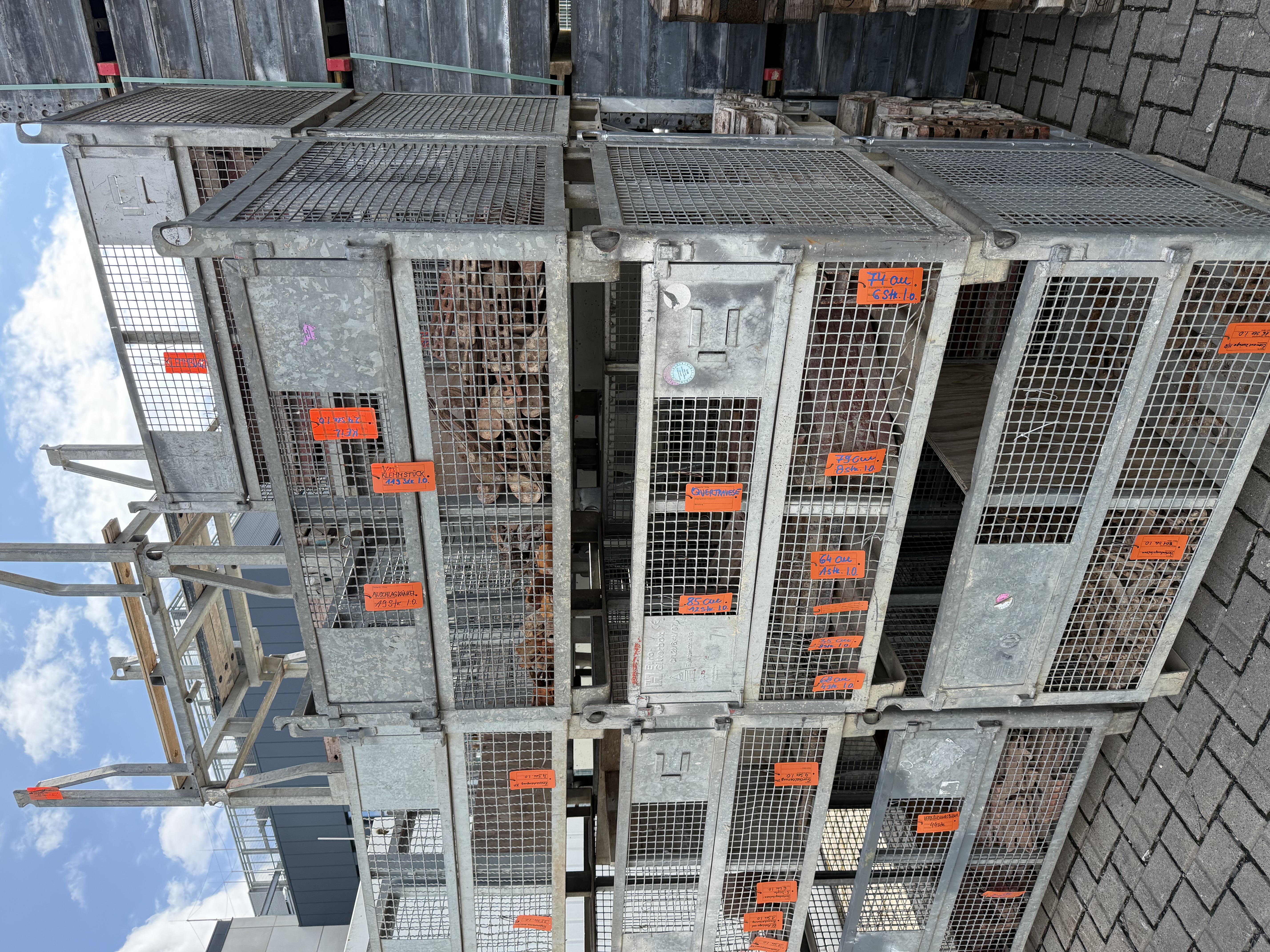 PASCHAL Raster & GE Schalung gebraucht – über 500 m² Sonderposten | so001440