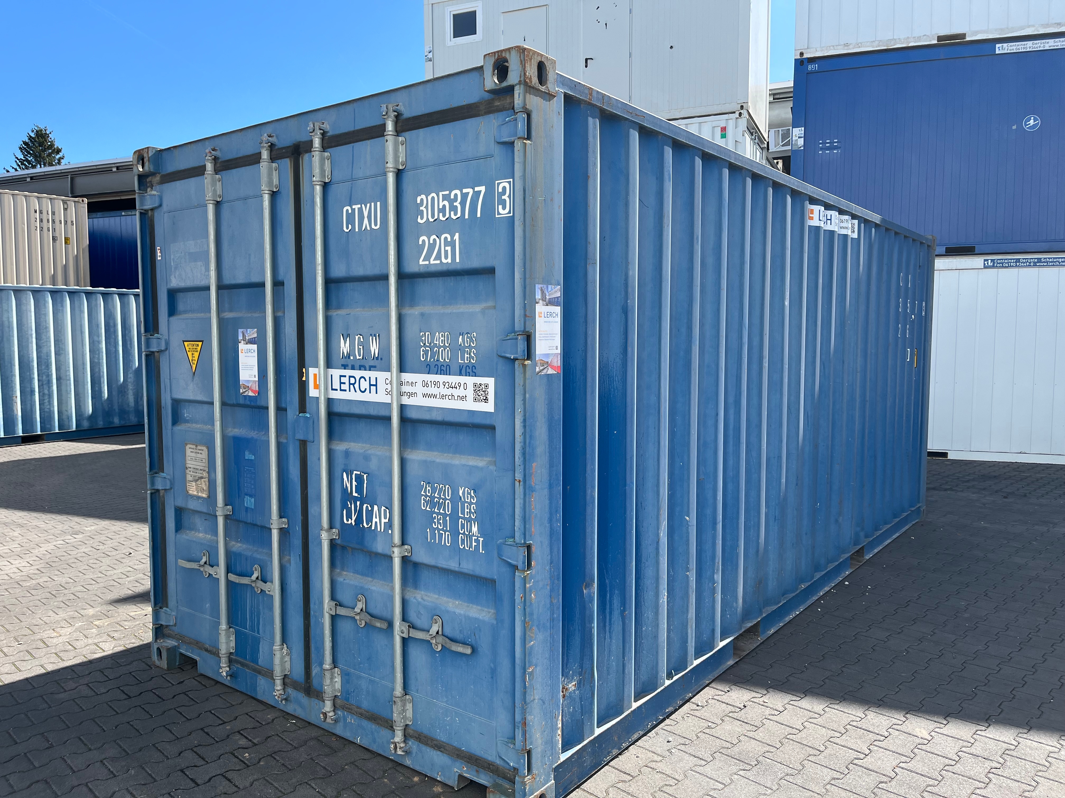 Lagercontainer 20 Fuß | 3 Sterne - guter Zustand