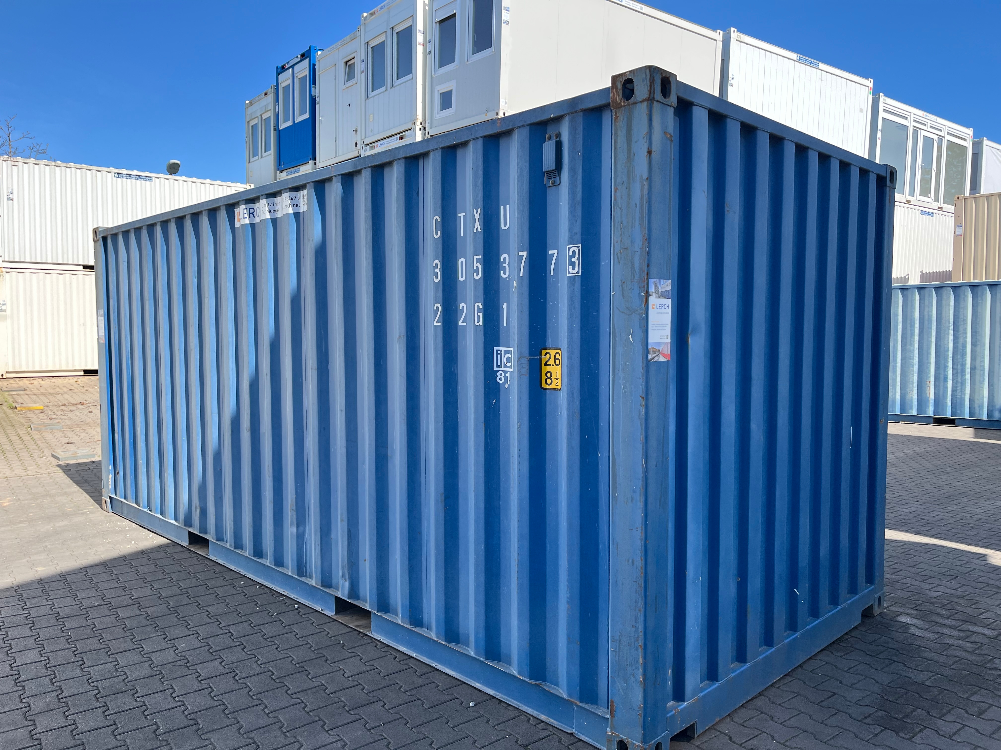 Lagercontainer 20 Fuß | 3 Sterne - guter Zustand