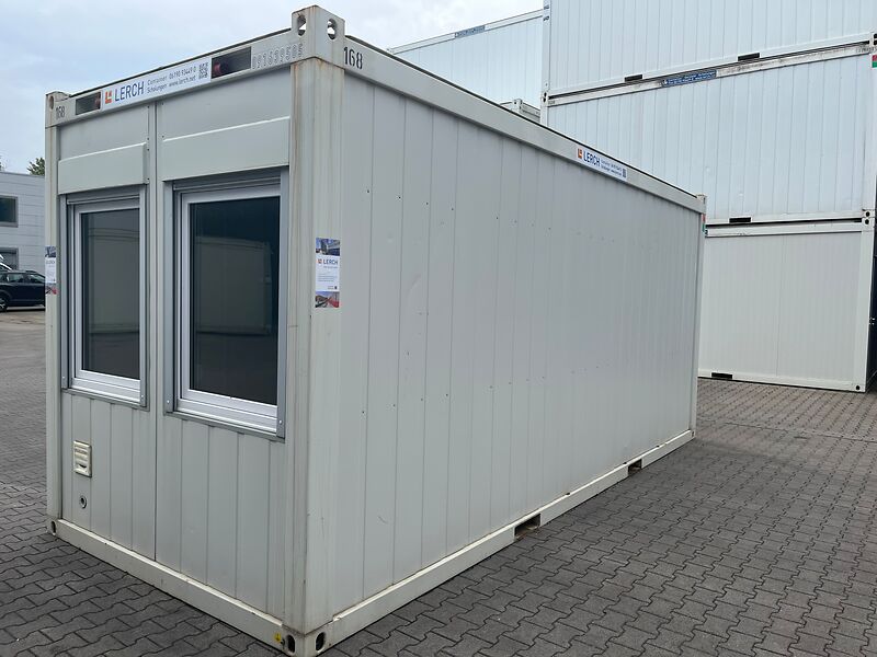 Aktionspreis Bürocontainer 20 Fuß | 3 Sterne - guter Zustand