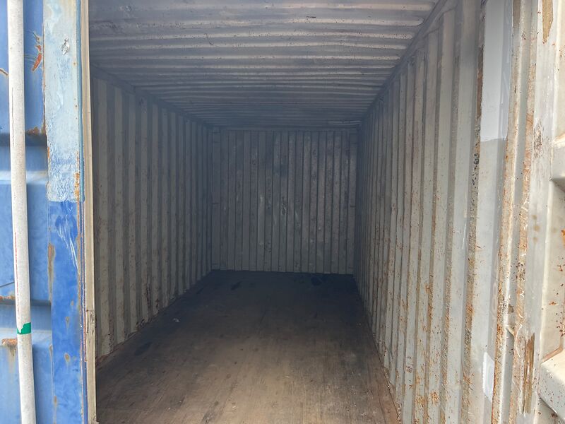 Lagercontainer 20' (6058 x 2438 x 2591 mm LxBxH)