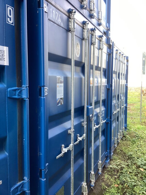 Lagercontainer 20' (6058 x 2438 x 2591 mm LxBxH)