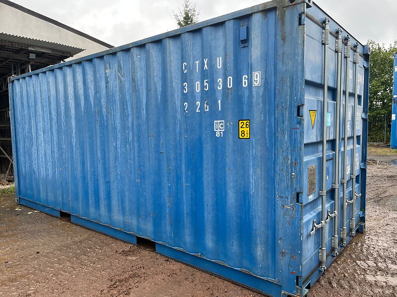Aktionspreis Lagercontainer 20 Fuß | 3 Sterne
