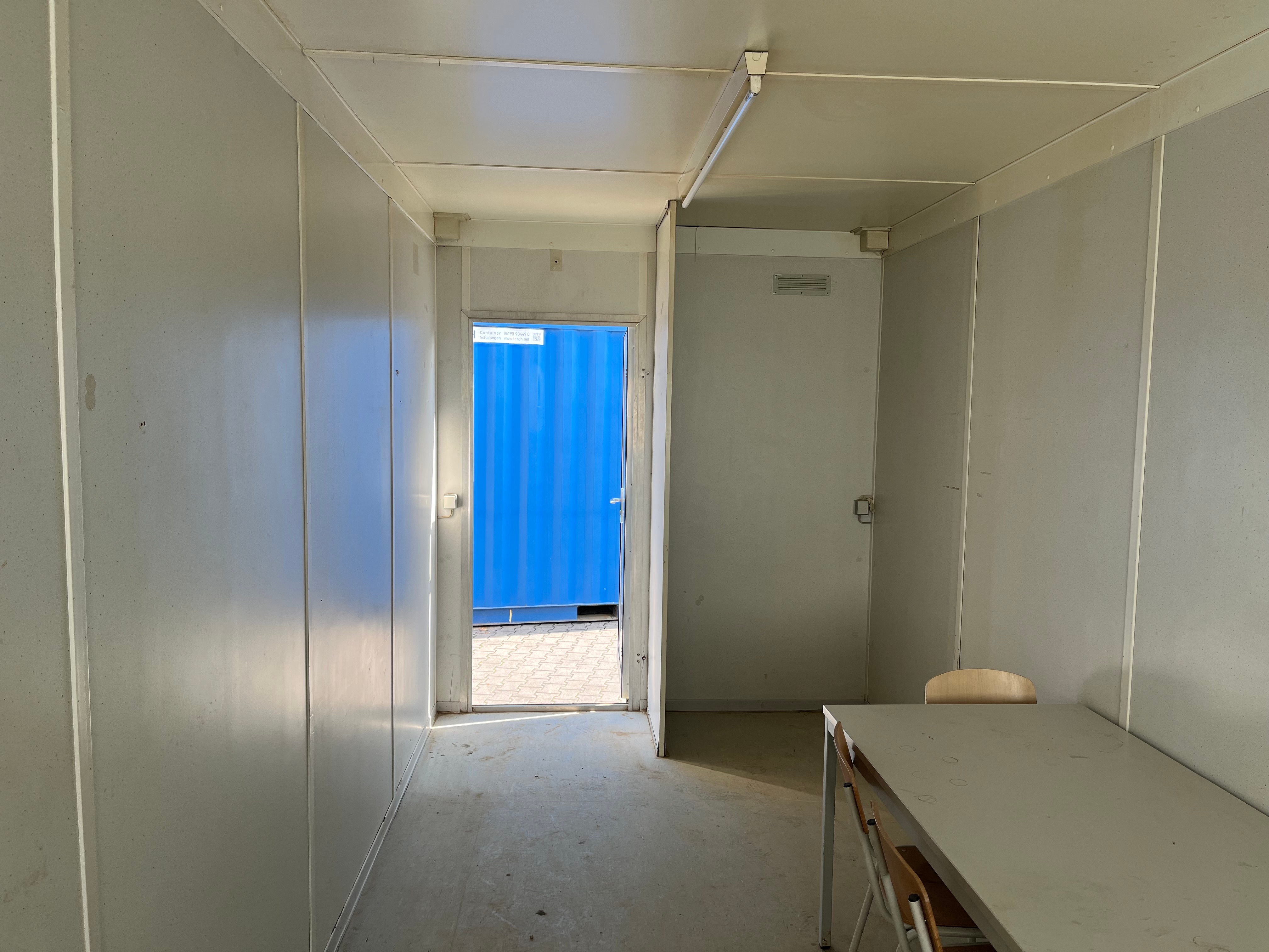 Aktionspreis Bürocontainer 20Fuß+ Klima | ** stark gebraucht