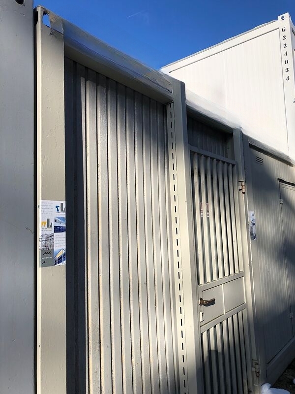 Bürocontainer 20' (ca. 6058 x 2438 x 2800mm LxBxH)