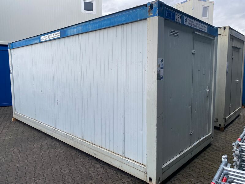 Bürocontainer 20' (ca. 6058 x 2438 x 2800mm LxBxH)