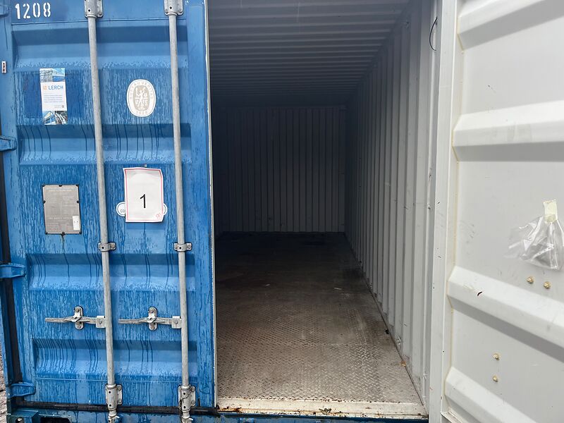 Aktionspreis Lagercontainer 20 Fuß | 3 Sterne