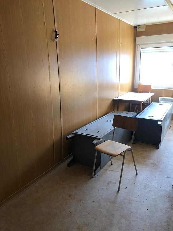 Aktionspreis Bürocontainer 20 Fuß 1 Stern - defekt