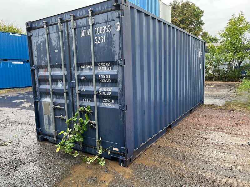 Aktionspreis Lagercontainer 20 Fuß | 3 Sterne