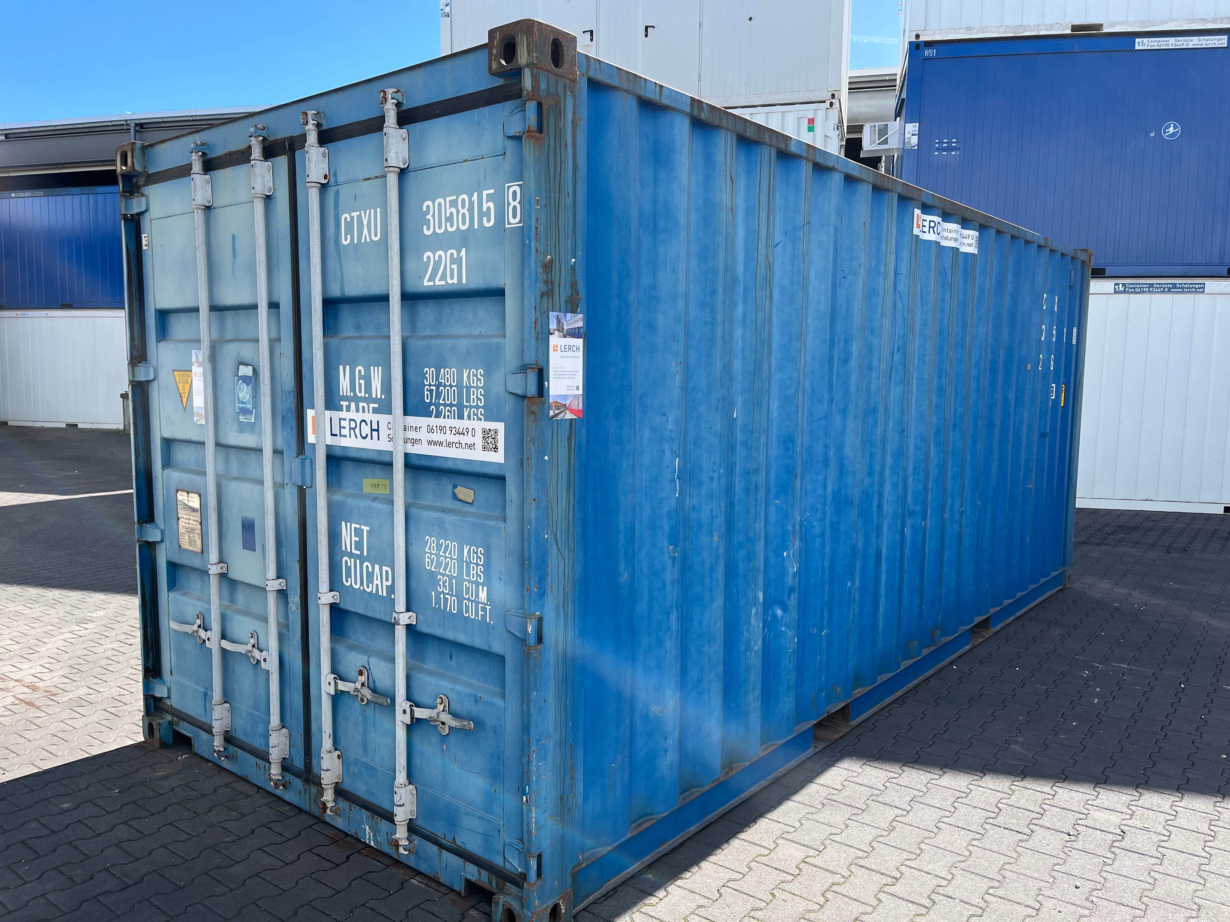 Lagercontainer 20 Fuß | 3 Sterne - guter Zustand