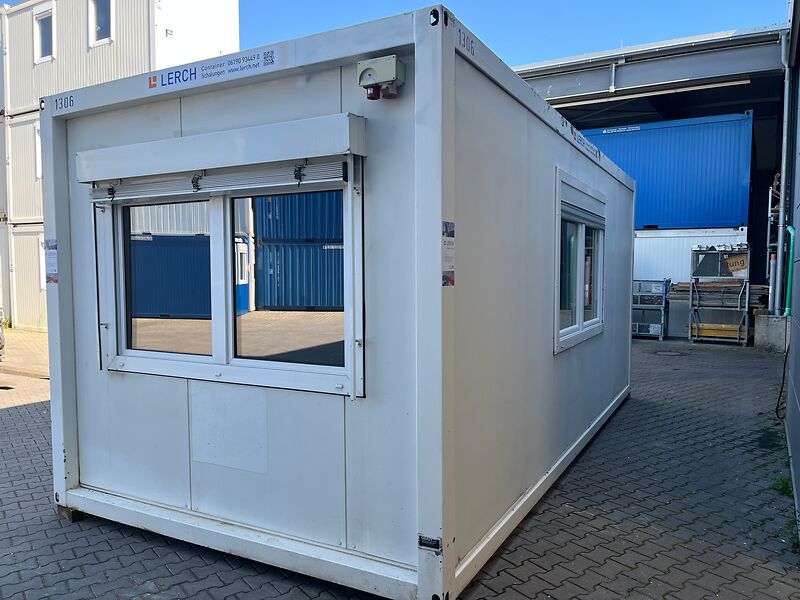 Aktionspreis Bürocontainer 20 Fuß | 3 Sterne - guter Zustand