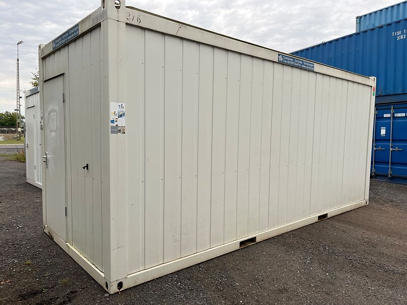 Aktionspreis Bürocontainer 20 Fuß | 3 Sterne - guter Zustand