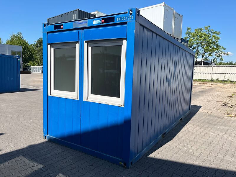 Bürocontainer 20 Fuß | 3 Sterne - guter Zustand