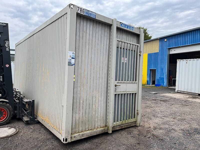 Aktionspreis Bürocontainer 20 Fuß 1 Stern - defekt