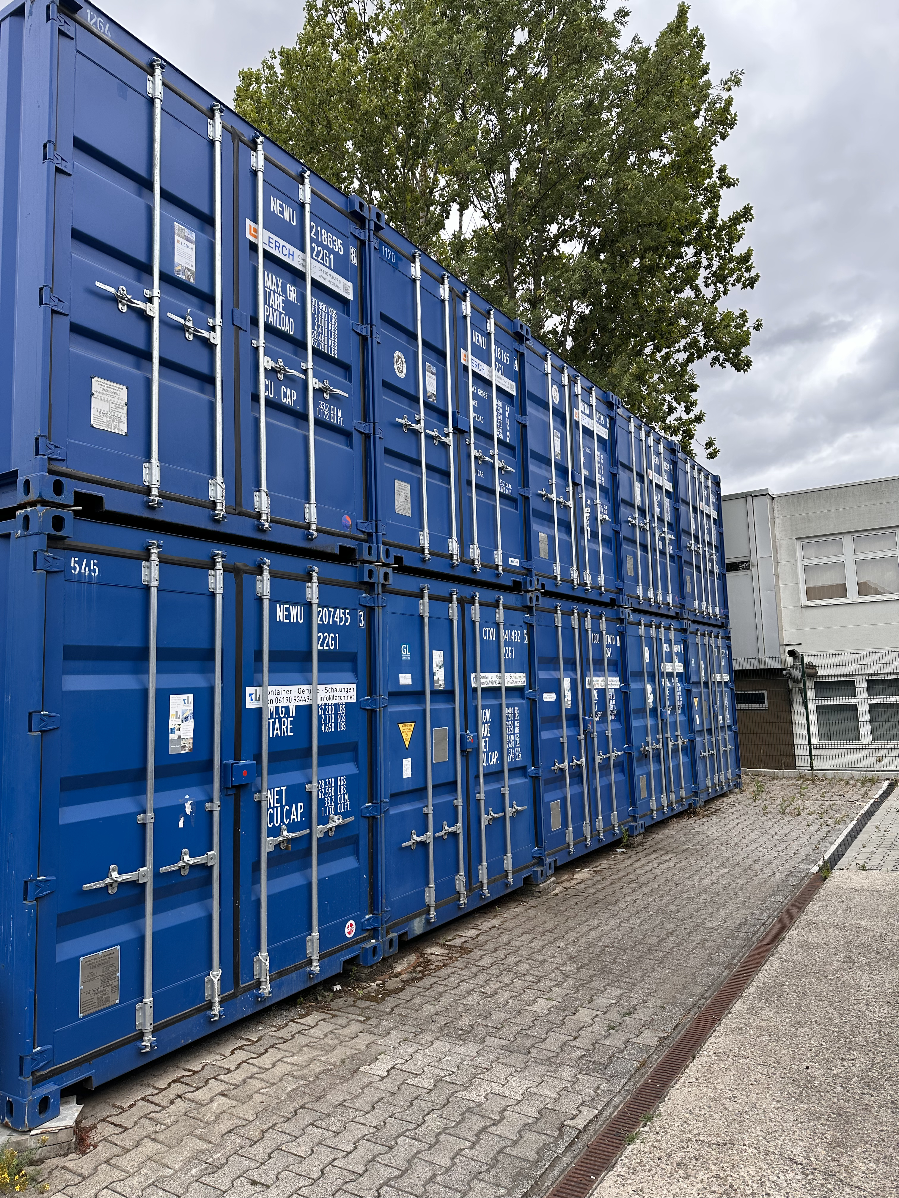 Self Storage 20 Fuß Container (2.Etage) - Hattersheim