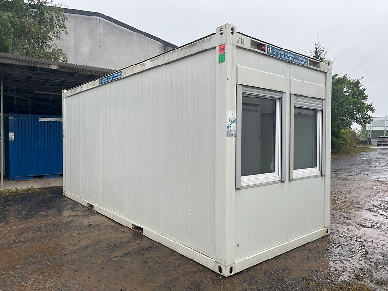 Aktionspreis Bürocontainer 20 Fuß | 3 Sterne - guter Zustand
