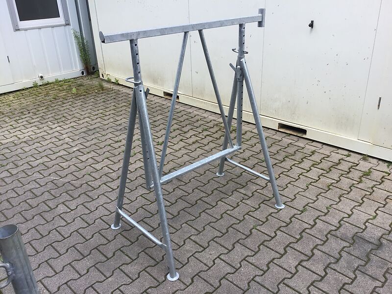Gerüstbock | Stahlrohr-Gerüstbock B 1,2m H 1,2-1,95m| 10639