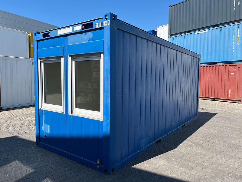 Bürocontainer 20 Fuß | 2 Sterne - stark gebraucht