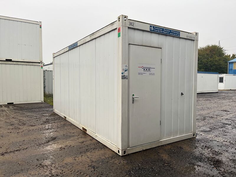 Aktionspreis Bürocontainer 20 Fuß | 3 Sterne - guter Zustand