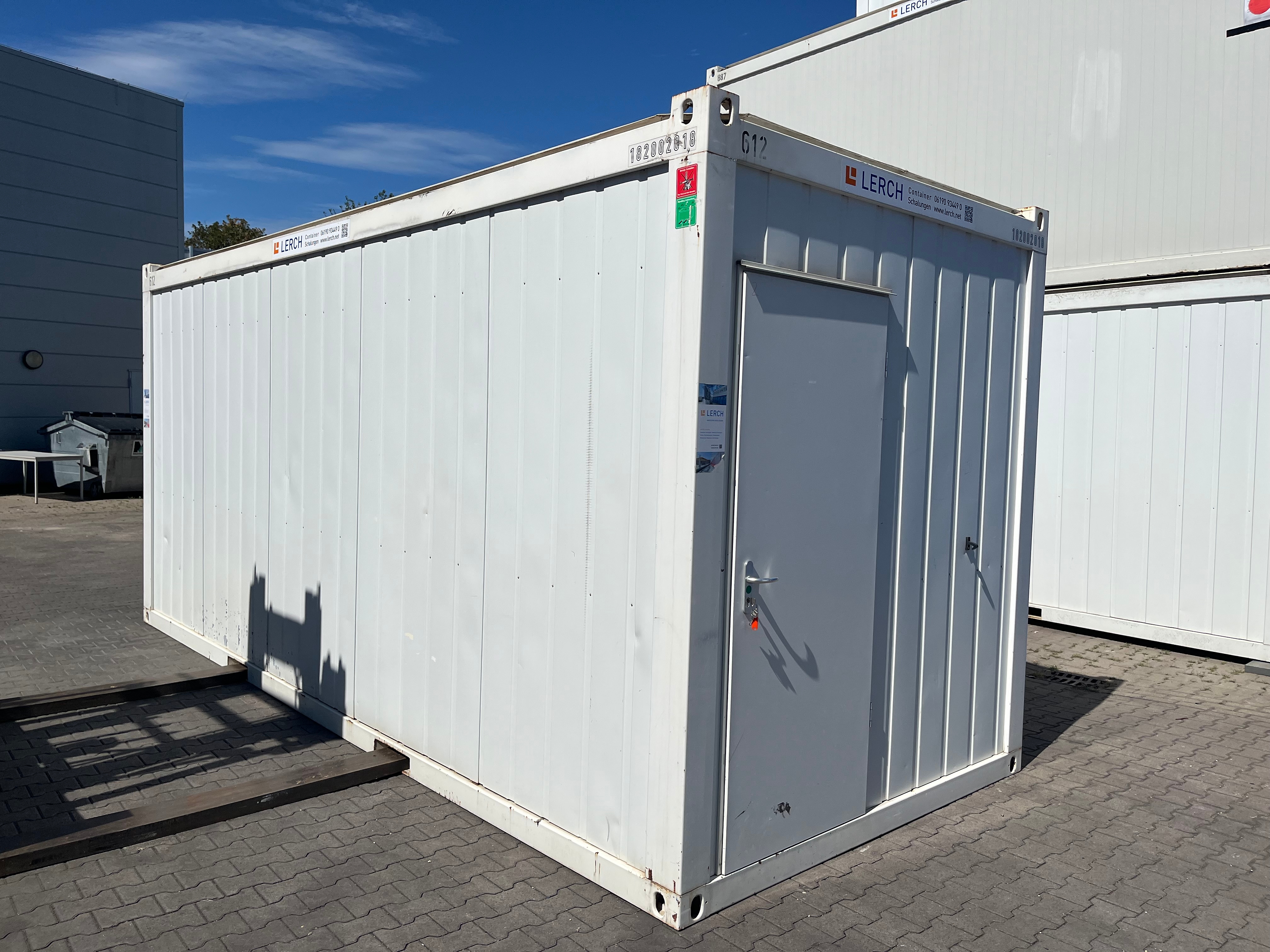 Aktionspreis Bürocontainer 20 Fuß |*** - guter Zustand |I24
