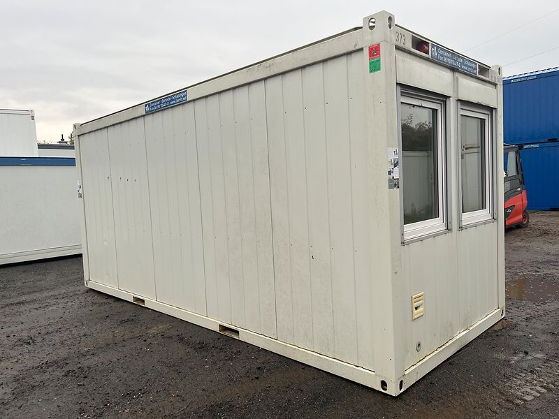 Aktionspreis Bürocontainer 20 Fuß | 3 Sterne - guter Zustand