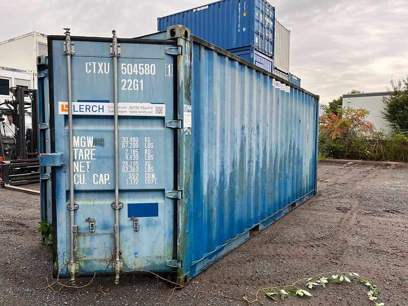 Aktionspreis Lagercontainer 20 Fuß | 2 Sterne