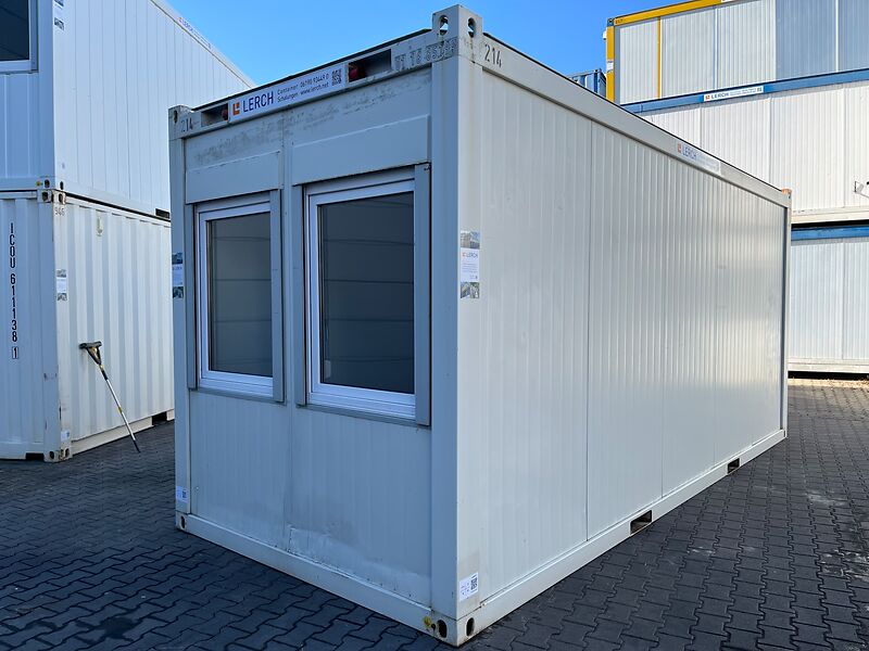 Aktionspreis Bürocontainer 20 Fuß | 3 Sterne - guter Zustand
