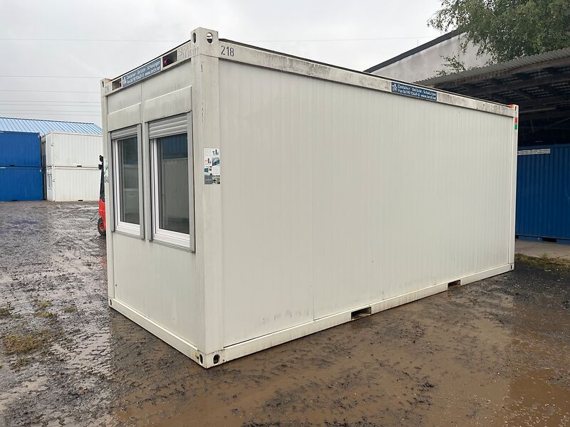 Aktionspreis Bürocontainer 20 Fuß | 3 Sterne - guter Zustand