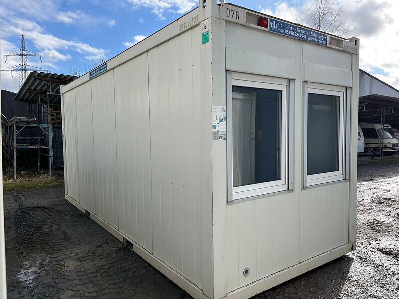 Aktionspreis Bürocontainer 20 Fuß | 3 Sterne - guter Zustand