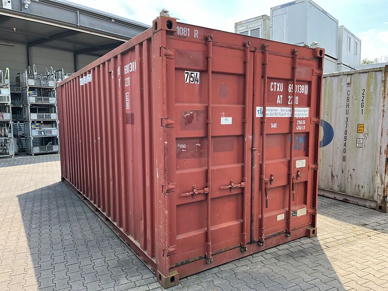 Aktionspreis Lagercontainer 20 Fuß | 2 Sterne