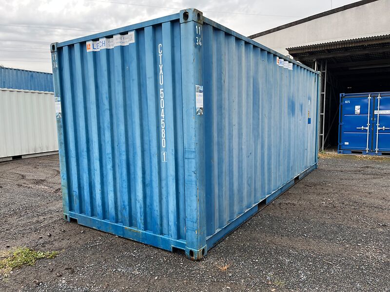 Aktionspreis Lagercontainer 20 Fuß | 2 Sterne