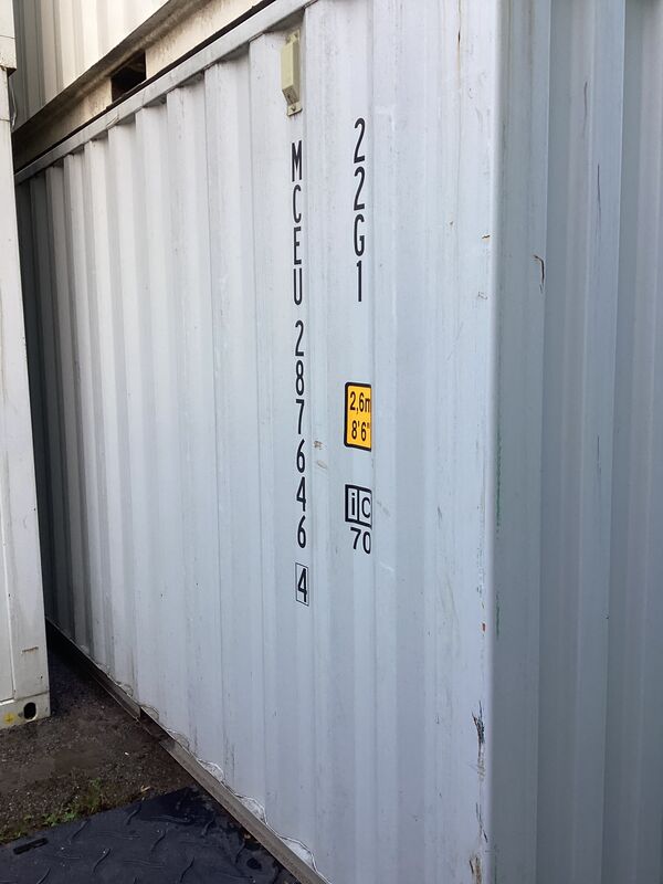 Lagercontainer 20 Fuß | 3 Sterne - guter Zustand