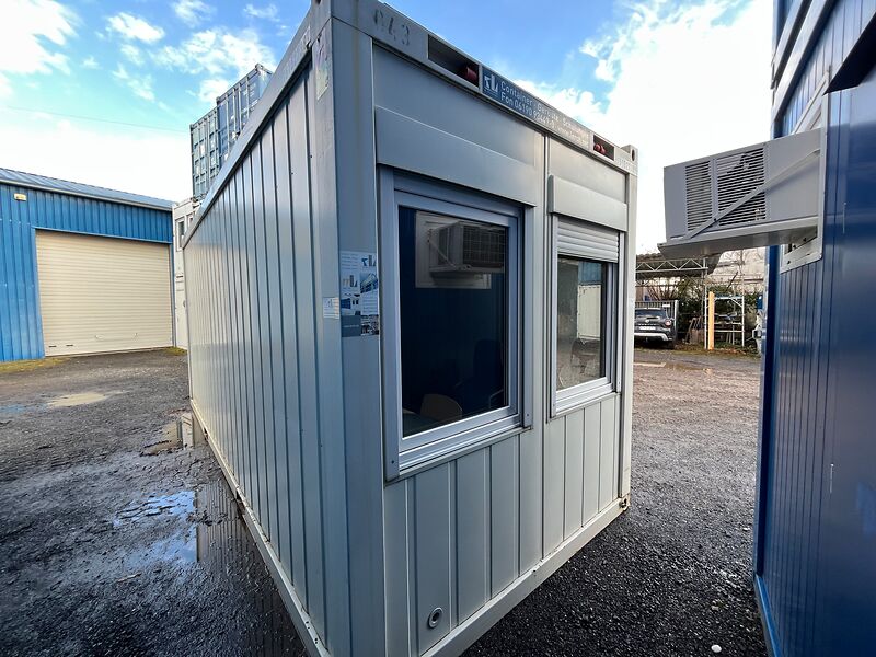 Aktionspreis Bürocontainer 20 Fuß | 3 Sterne - guter Zustand