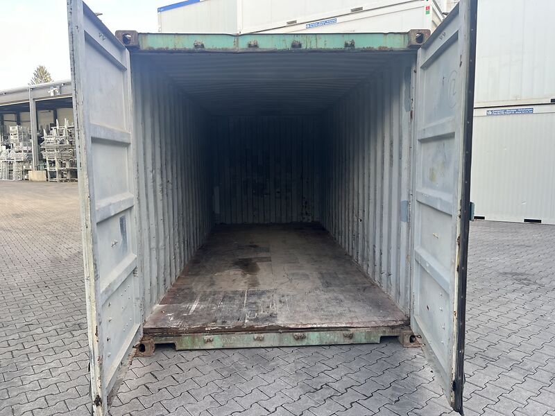 Lagercontainer 20' (6058 x 2438 x 2591 mm LxBxH)