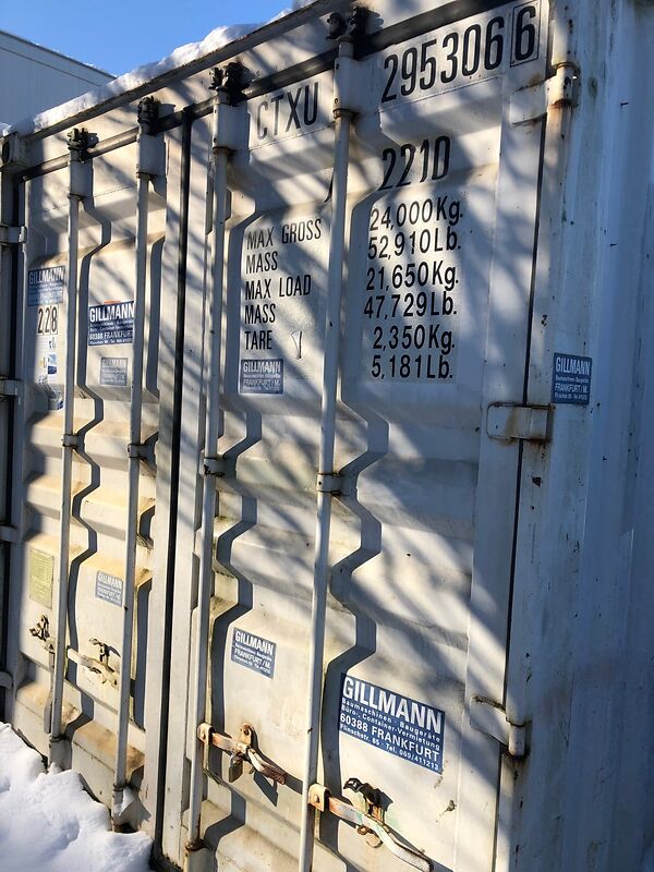 Lagercontainer 20 Fuß | 3 Sterne - guter Zustand