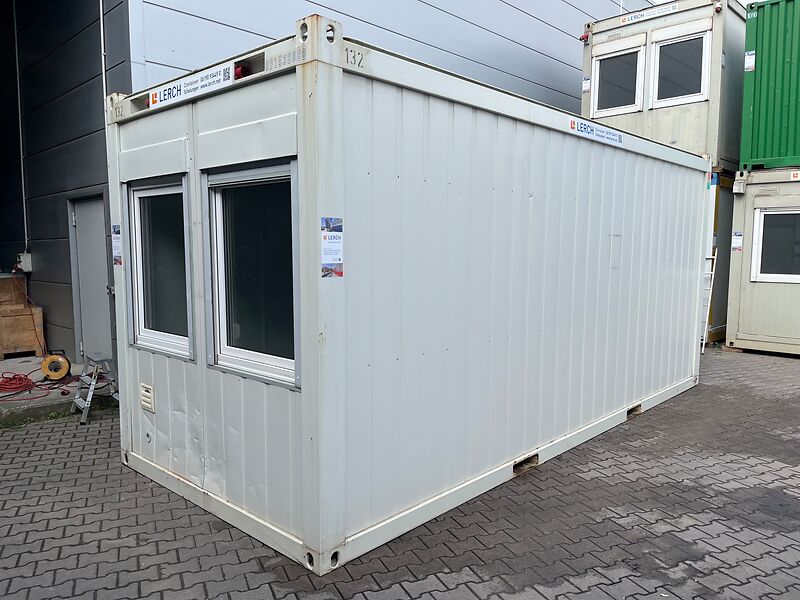 Aktionspreis Bürocontainer 20 Fuß | 3 Sterne - guter Zustand