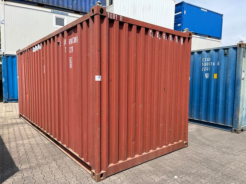 Aktionspreis Lagercontainer 20 Fuß | 2 Sterne