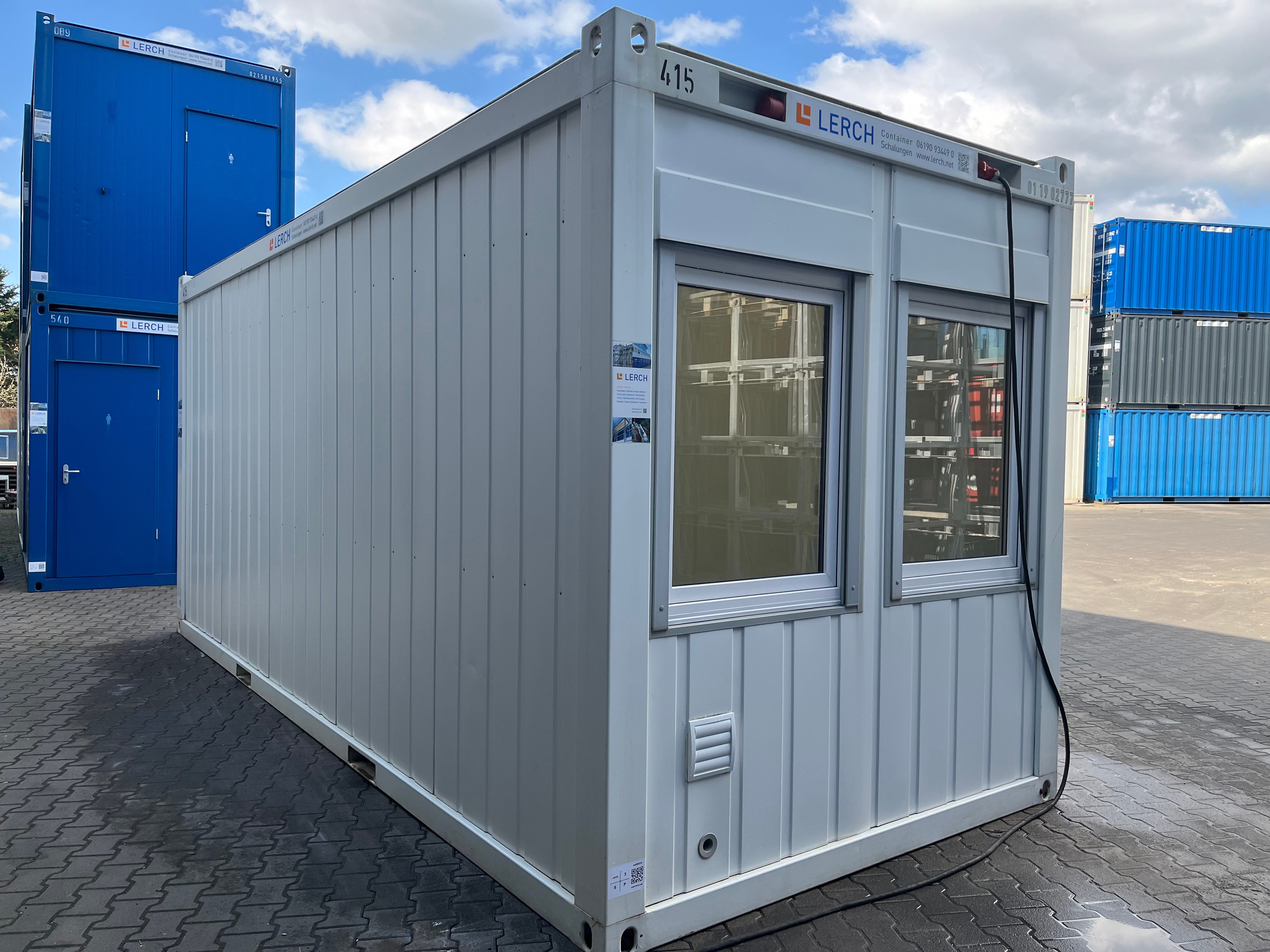 Aktionspreis Bürocontainer 20 Fuß |*** - guter Zustand |I24