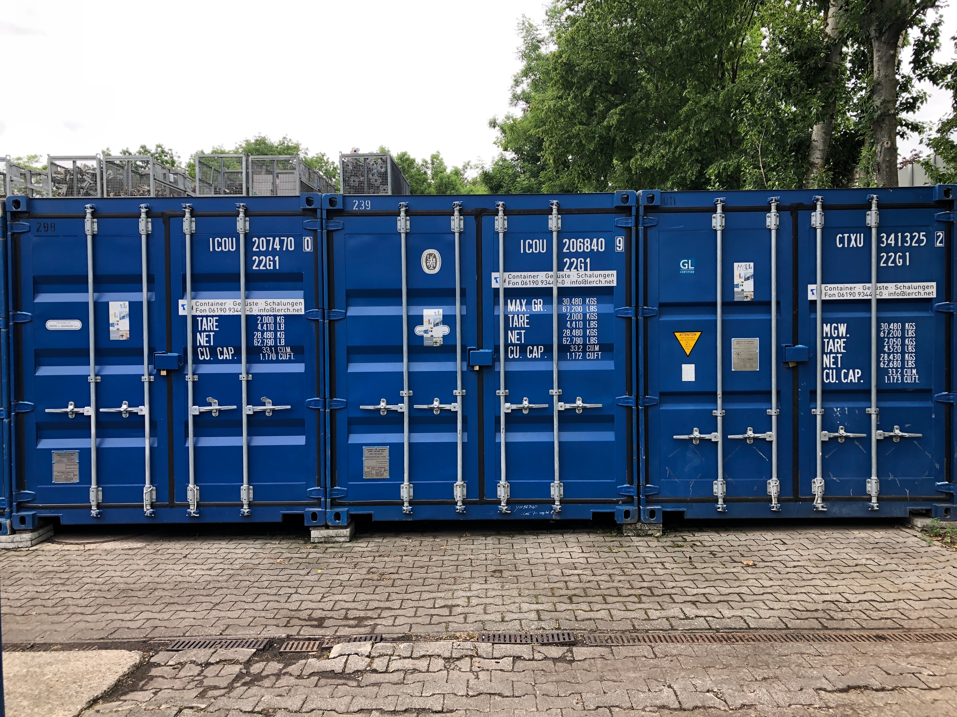 Self Storage 20 Fuß Container - Hattersheim