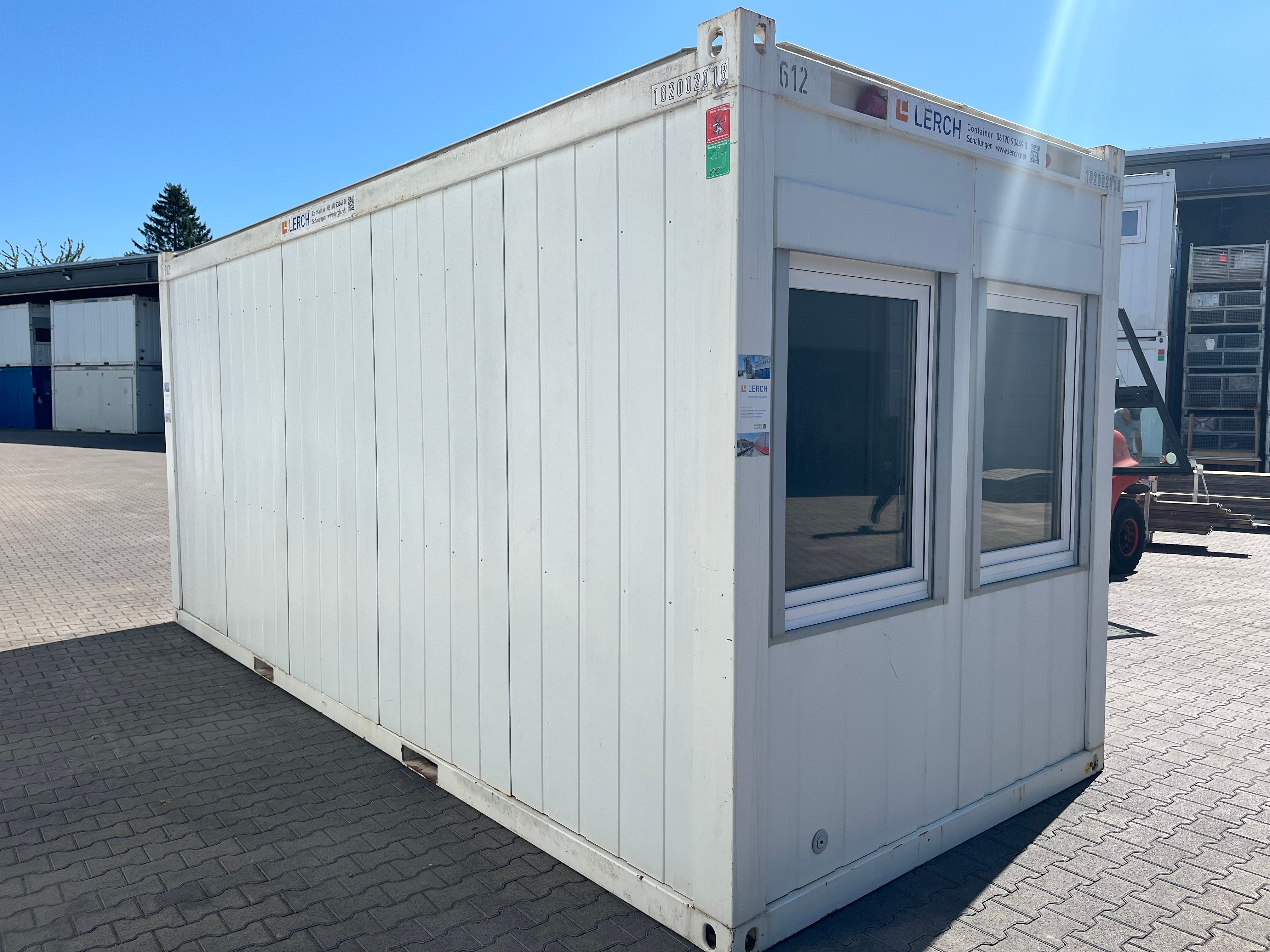 Aktionspreis Bürocontainer 20 Fuß |*** - guter Zustand |I24