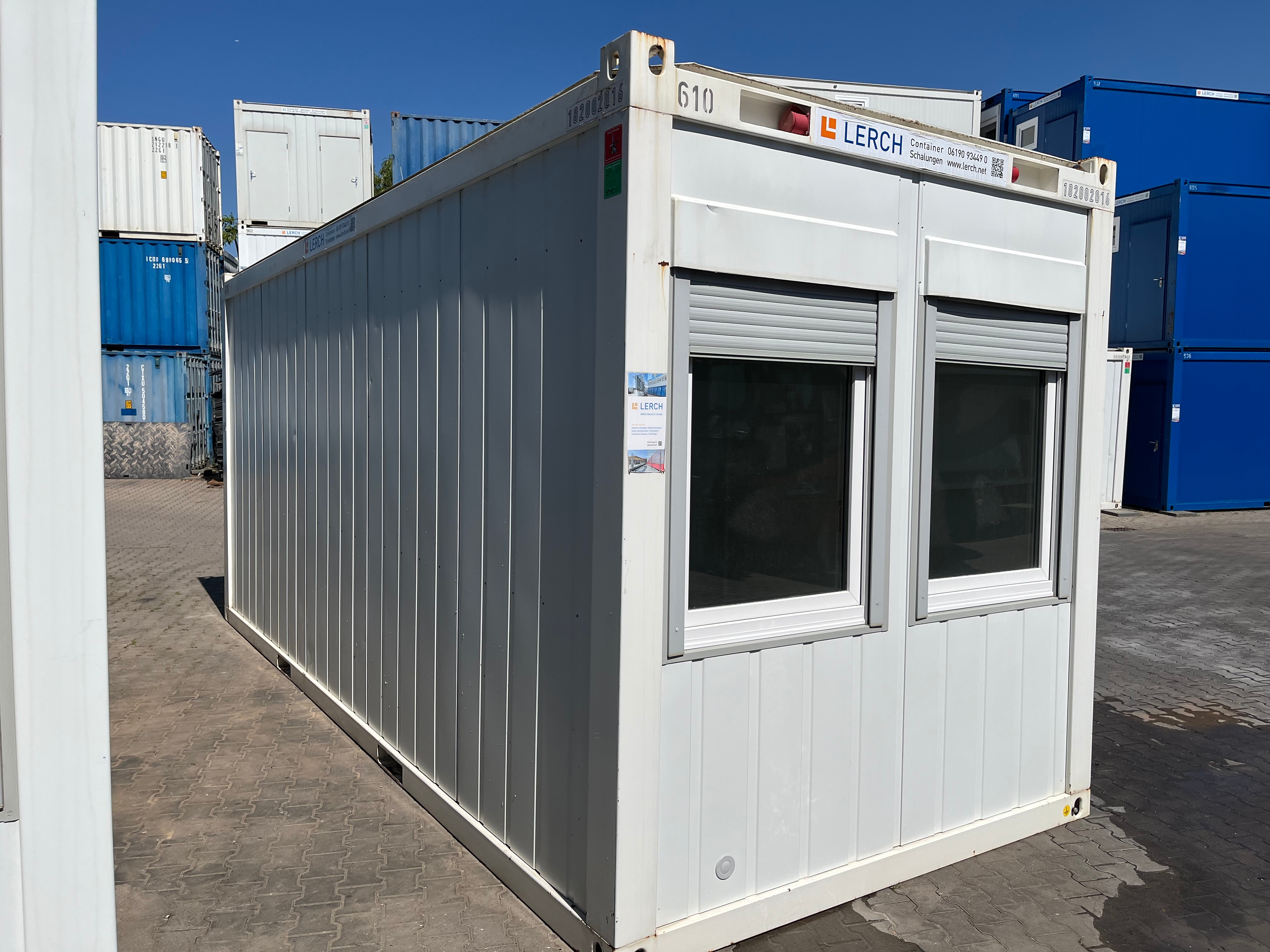 Aktionspreis Bürocontainer 20 Fuß |*** - guter Zustand |I24