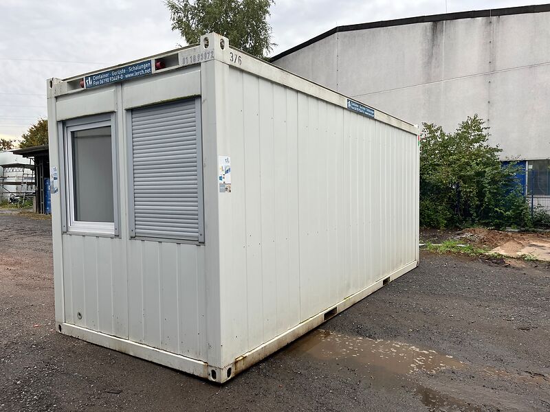 Aktionspreis Bürocontainer 20 Fuß | 3 Sterne - guter Zustand