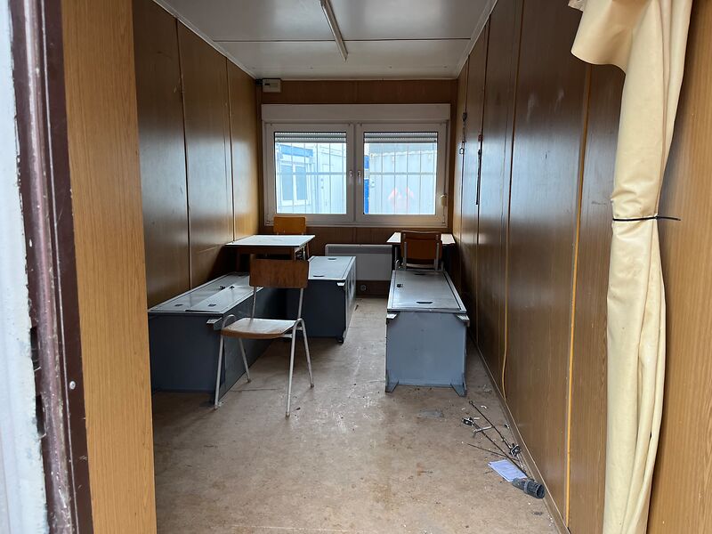Aktionspreis Bürocontainer 20 Fuß 1 Stern - defekt