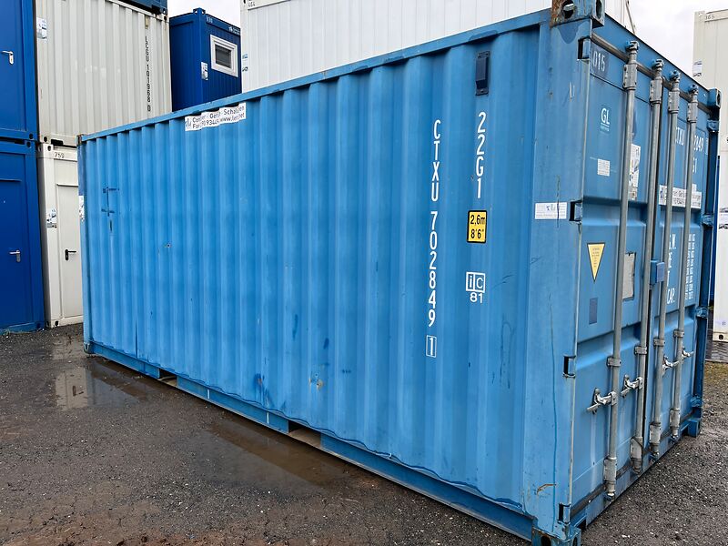 Aktionspreis Lagercontainer 20 Fuß | 2 Sterne
