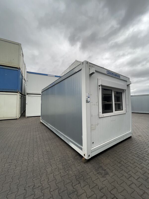 Bürocontainer 20' (ca. 6058 x 3000 x 2800mm LxBxH)