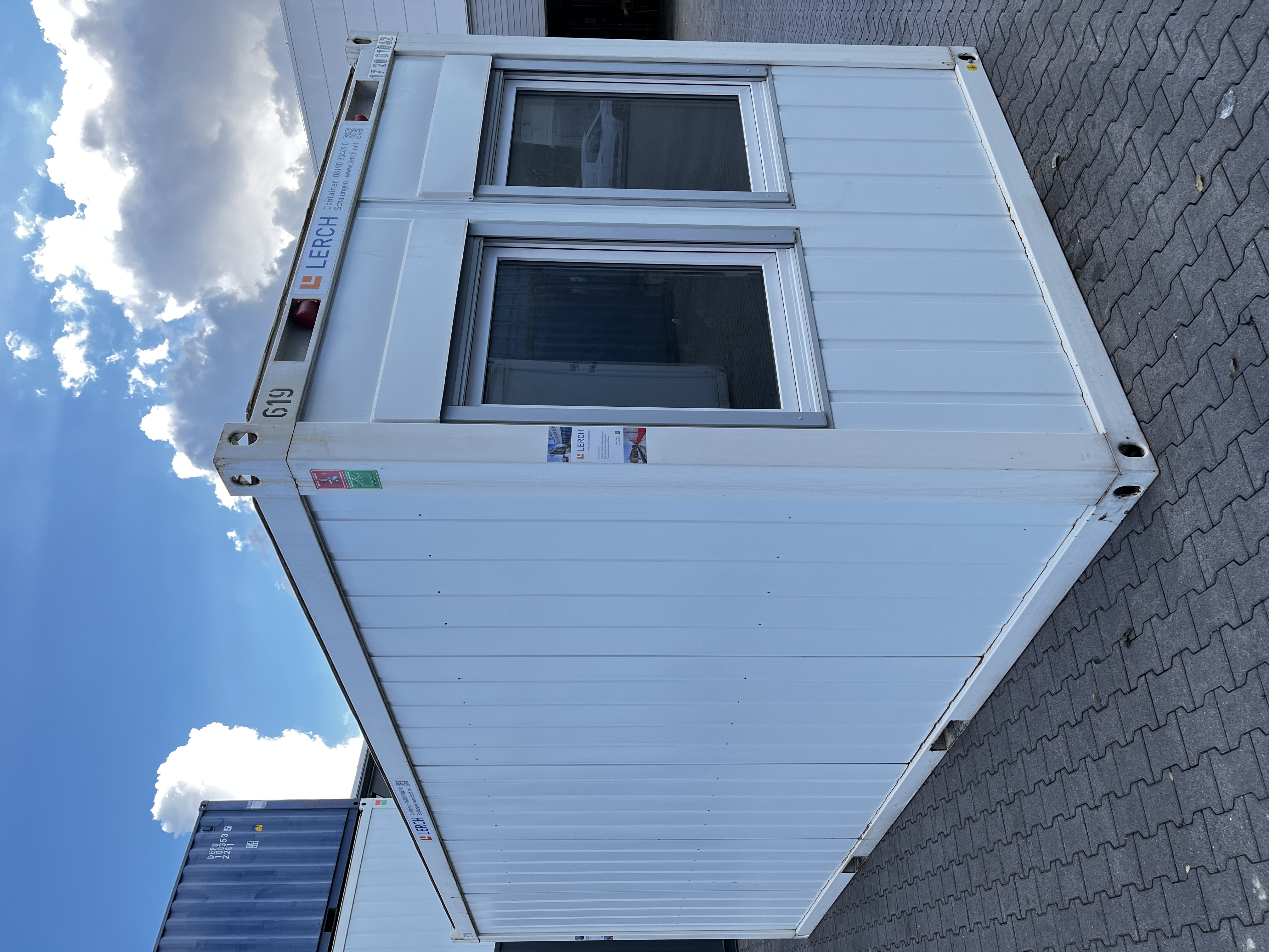 Aktionspreis Bürocontainer 20' WF *** - guter Zustand