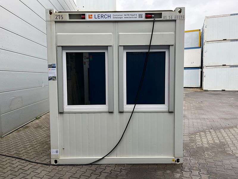 Aktionspreis Bürocontainer 20 Fuß | 3 Sterne - guter Zustand