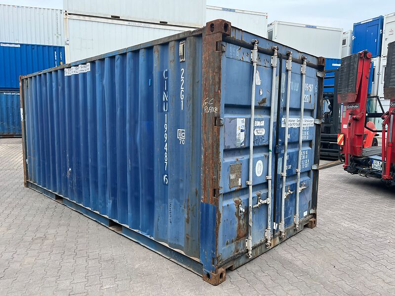 Lagercontainer 20' (6058 x 2438 x 2591 mm LxBxH)