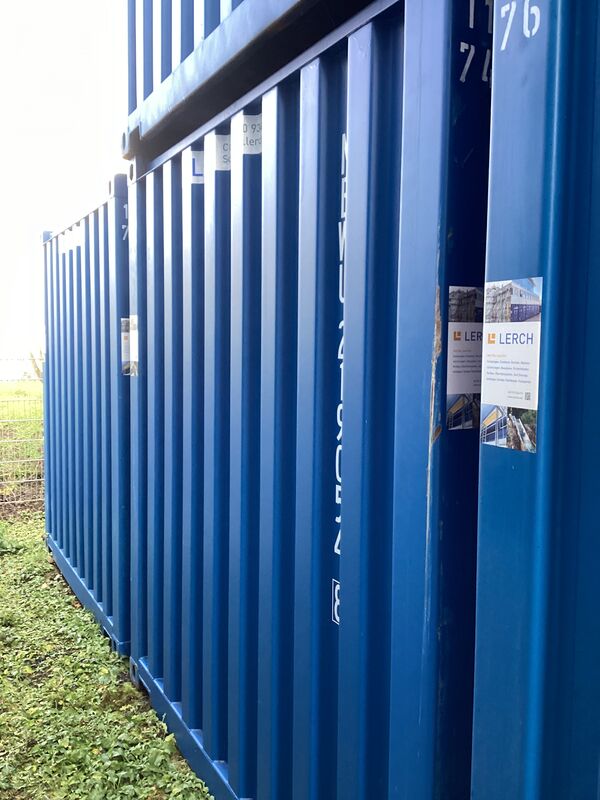 Lagercontainer 20' (6058 x 2438 x 2591 mm LxBxH)